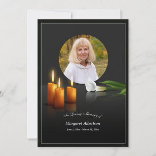 Ter nagedachtenis aan de platte foto Thank You Car Bedankkaart