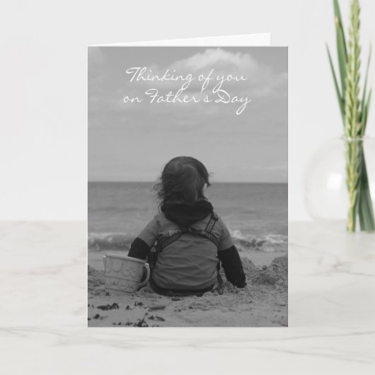 Ter nagedachtenis aan de Vader - Vaderdag Kaart (Voorkant)
