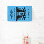 Ter nagedachtenis aan een begrafenis van een fiets spandoek (Insitu)