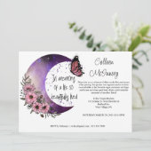 Ter nagedachtenis aan een goed geleefd leven. bewe kaart (Staand voorkant)