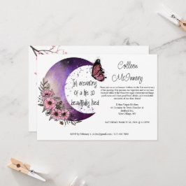 Ter nagedachtenis aan een goed geleefd leven. bewe kaart