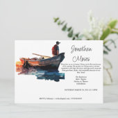 Ter nagedachtenis aan een overleden geliefde. bewe kaart (Staand voorkant)