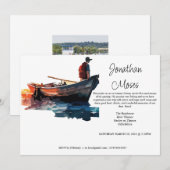 Ter nagedachtenis aan een overleden geliefde. bewe kaart (Voorkant / Achterkant)