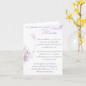 Ter nagedachtenis aan een sympathieke kaart (Gele Bloem)