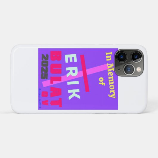 Ter nagedachtenis aan Erik Bulatov Case-Mate iPhone Case (Achterkant (horizontaal))