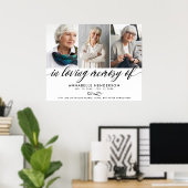 Ter nagedachtenis aan Herdenkingsdienst Foto Poster (Thuiskantoor)