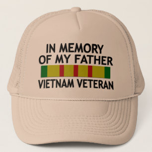 ter nagedachtenis aan het Vietnamese Veteran Khaki Trucker Pet