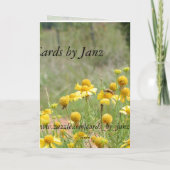 Ter nagedachtenis aan je vrouw kaart (Achterkant)