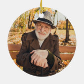 Ter nagedachtenis aan kardinaal Keepsake Keramisch Ornament (Achterkant)