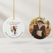 Ter nagedachtenis aan kardinaal Keepsake Keramisch Ornament