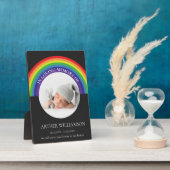 Ter nagedachtenis aan kind herdenkingsfoto fotoplaat (Zijkant)