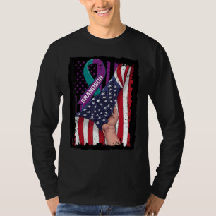 Ter nagedachtenis aan kleinkind zelfmoord bewustzi t-shirt