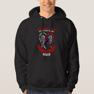 Ter nagedachtenis aan Mamaw CHD-bewustzijnsproduct Hoodie