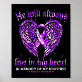 Ter nagedachtenis aan mijn broer, Angel W. Poster (Voorkant)