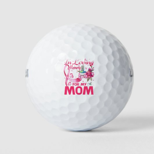 Ter nagedachtenis aan mijn moeder golfballen (Voorkant)