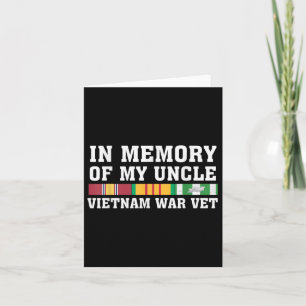 Ter nagedachtenis aan mijn oom Vietnam-veteraan fa Kaart