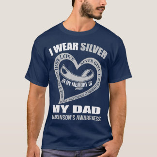 Ter nagedachtenis aan mijn vader PARKINSONS T-shirt