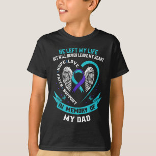 Ter nagedachtenis aan mijn vader verlies van vader t-shirt