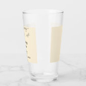 Ter nagedachtenis aan naam rouw geschenk glas (Links)