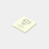 Ter nagedachtenis aan naam rouw geschenk post-it® notes (Schuin)