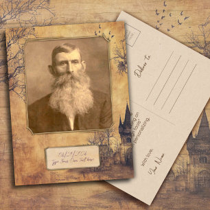 Ter nagedachtenis aan opa oma ouderwets briefkaart