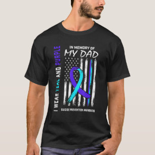 Ter nagedachtenis aan papa: Zelfmoordbewustzijnspr T-shirt