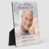 Ter nagedachtenis aan Sunset Memorial  Fotoplaat (Zijkant)