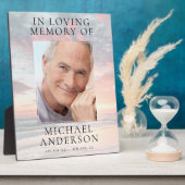 Ter nagedachtenis aan Sunset Memorial  Fotoplaat (Zijkant)