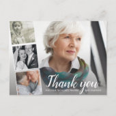 Ter nagedachtenis aan Sympathie, dank u fotocollag Briefkaart (Voorkant)