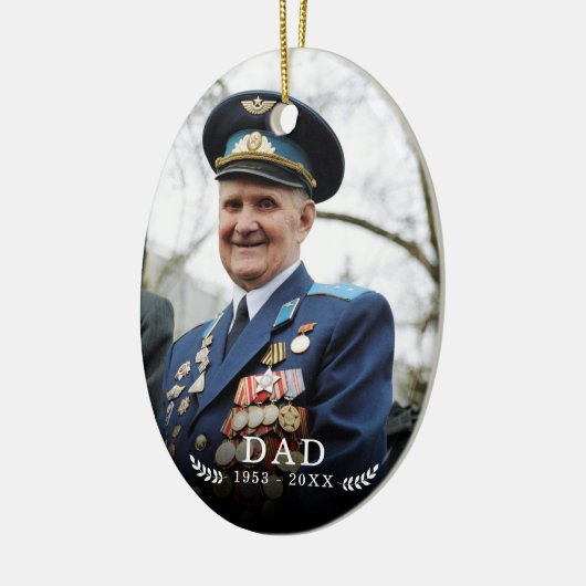 Ter nagedachtenis | Citaat Geschenk   Keramisch Ornament (Links)