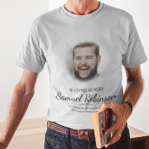 Ter nagedachtenis   Fotografie-herdenkings T-shirt