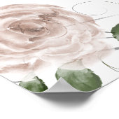 Ter nagedachtenis Herdenking Huwelijksceremonie Bo Poster (Hoek)