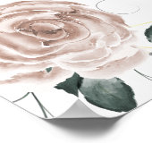 Ter nagedachtenis Herdenkings Huwelijksceremonie B Poster (Hoek)