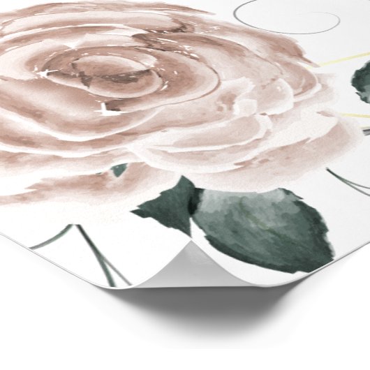 Ter nagedachtenis Herdenkings Huwelijksceremonie B Poster (Hoek)