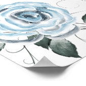 Ter nagedachtenis Herdenkings Huwelijksceremonie B Poster (Hoek)