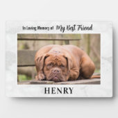 Ter nagedachtenis - Huisdierverlies Condoleance Ho Fotoplaat (voorkant)