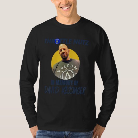 ter nagedachtenis van David Kessinger T-shirt (Voorkant)
