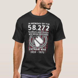 ter nagedachtenis van de 58272 broer en zuster die t-shirt