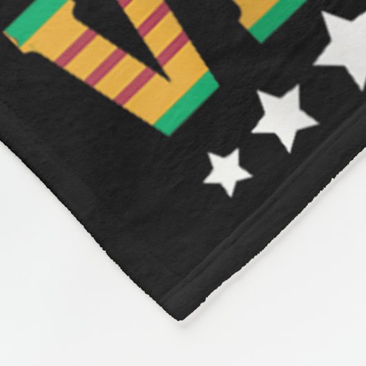 Ter nagedachtenis van de 58479 Vietnam veteraan st Fleece Deken (Hoek)