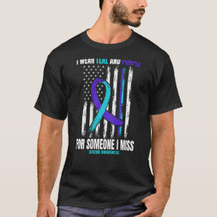 Ter nagedachtenis van de geliefde één zelfmoord be t-shirt