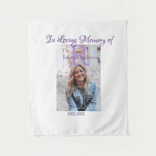 Ter nagedachtenis van herinnering aandenken jaar t wandkleed (Voorkant)