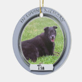 ter nagedachtenis van huisdieren keramisch ornament (Links)