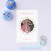 Ter nagedachtenis van Loving Memory Uitvaart Foto  Flyer (Enkel)