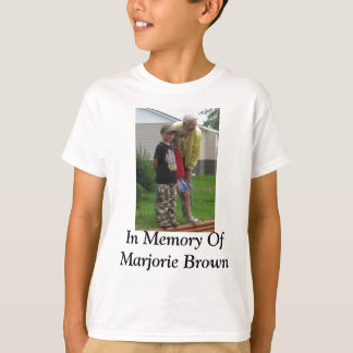 ter nagedachtenis van Marjorie Brown T-shirt