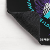 Ter nagedachtenis van mijn liefdevolle man zelfmoo muismat (Hoek)