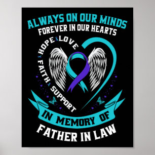 Ter nagedachtenis van mijn schoonvader Zelfmoord B Poster