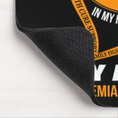 Ter nagedachtenis van mijn tante LEUKEMIA AWARE Muismat (Hoek)