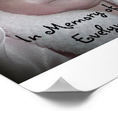 Ter nagedachtenis van onze Kamp! Evelyn Grace D... Poster (Hoek)