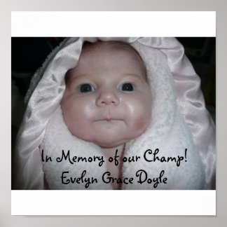 Ter nagedachtenis van onze Kamp! Evelyn Grace D... Poster