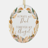 Ter nagedachtenis van pap Afbeelding keramische ve Keramisch Ornament (Rechts)